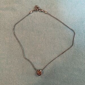 Brighton Silver Necklace with Minimalist Pendant